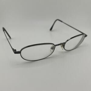 Byblos B670 Dark Steel/ Tort Eyeglasses Frames Only Full Rim 52/21-140